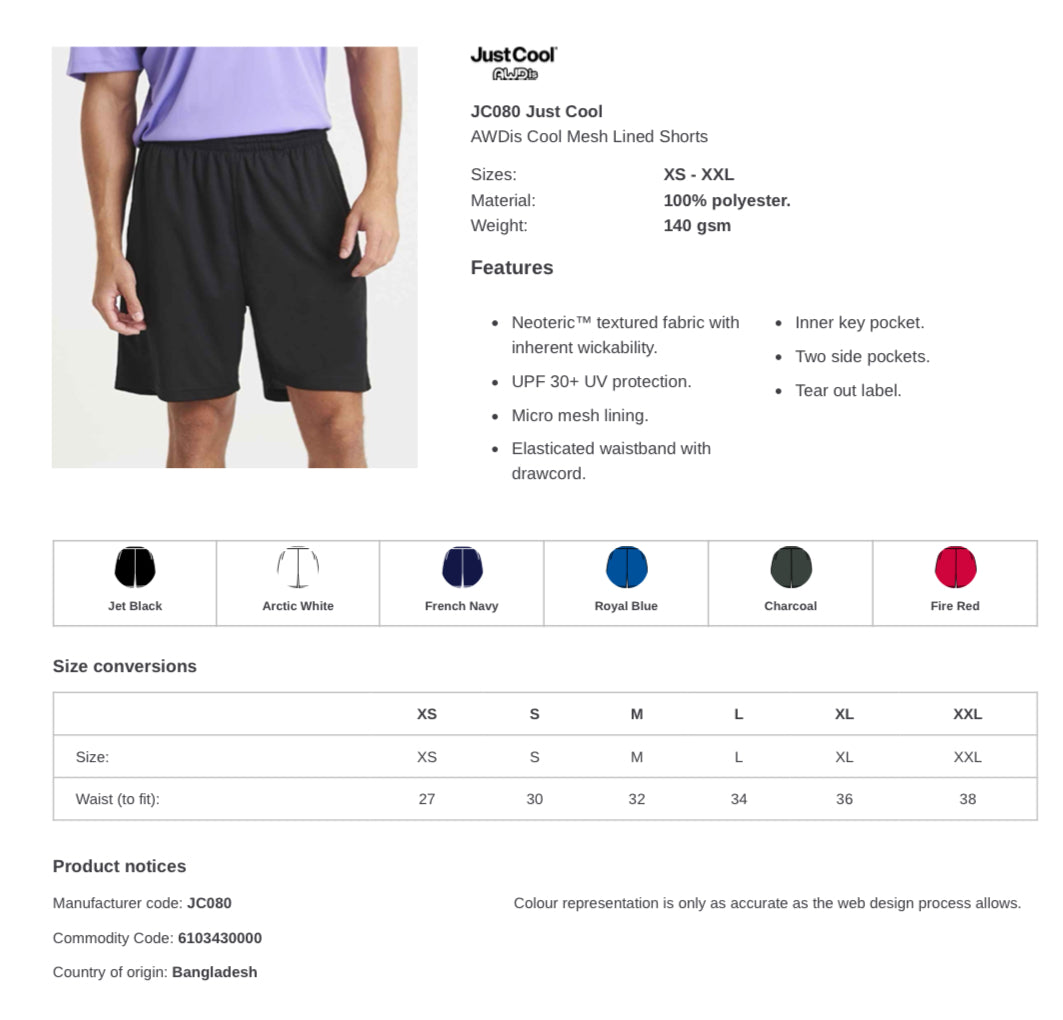 🟢 Green Stars RFC Cool Sports Shorts