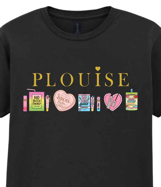 PLOUISE White Graphic T-Shirt ✨