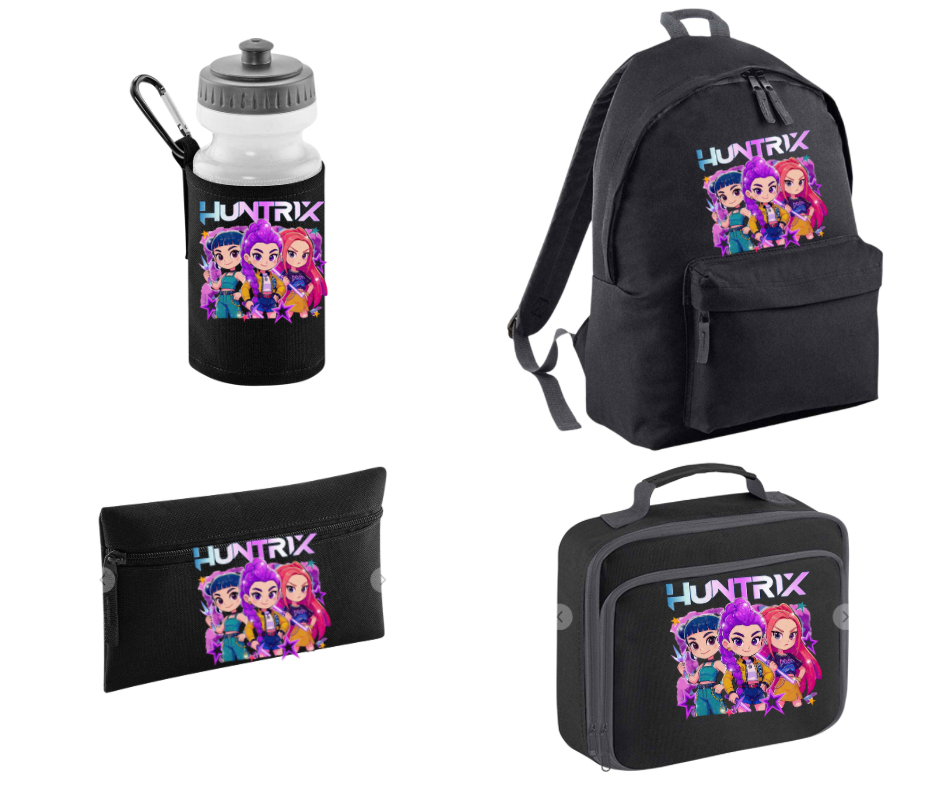 HUNTRIX Black School Set