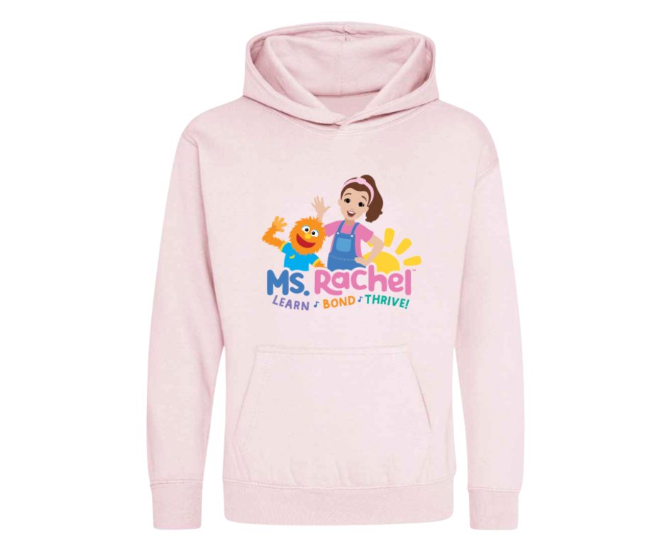 Ms. Rachel Kids Hoodie – Learn ♪ Bond ♪ Thrive!