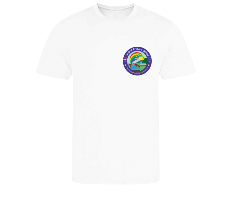 Central Primary School Sports T-Shirt – DTF Printed Logo