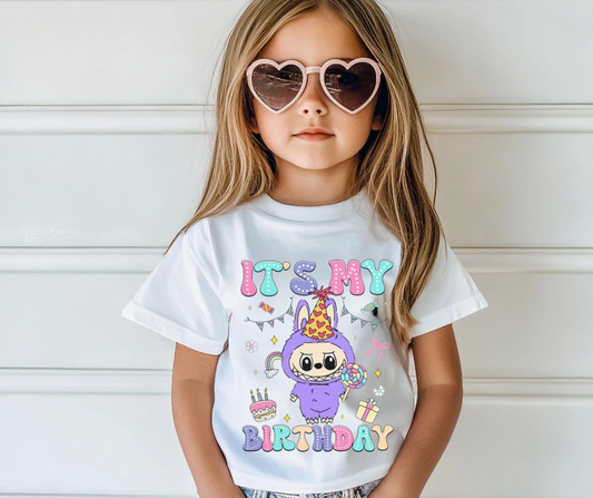 Labubu birthday T shirt