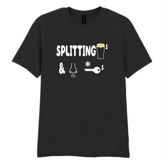 The original Keano splitting Gās T shirt