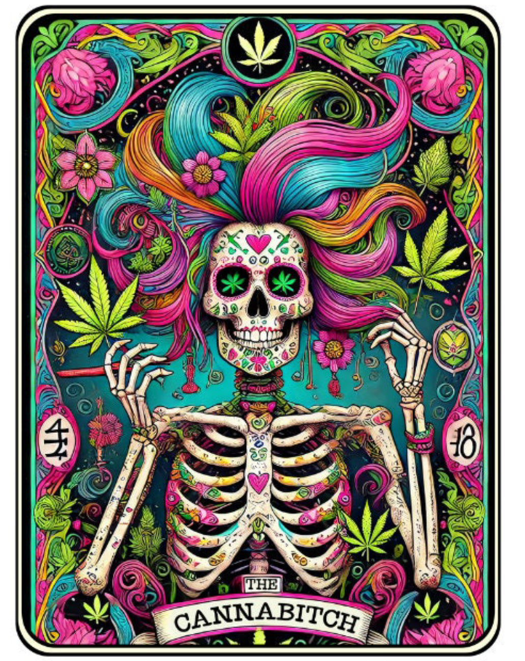 Cannabitch” Graphic T-Shirt
