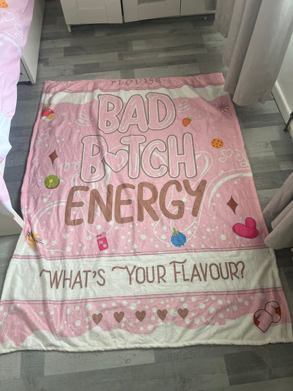 P.Louise fleece blanket: