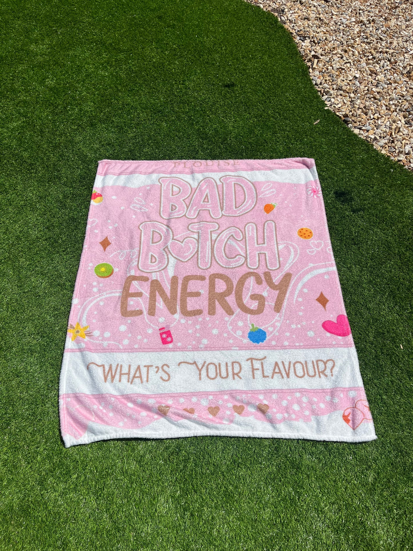 P.Louise fleece blanket: