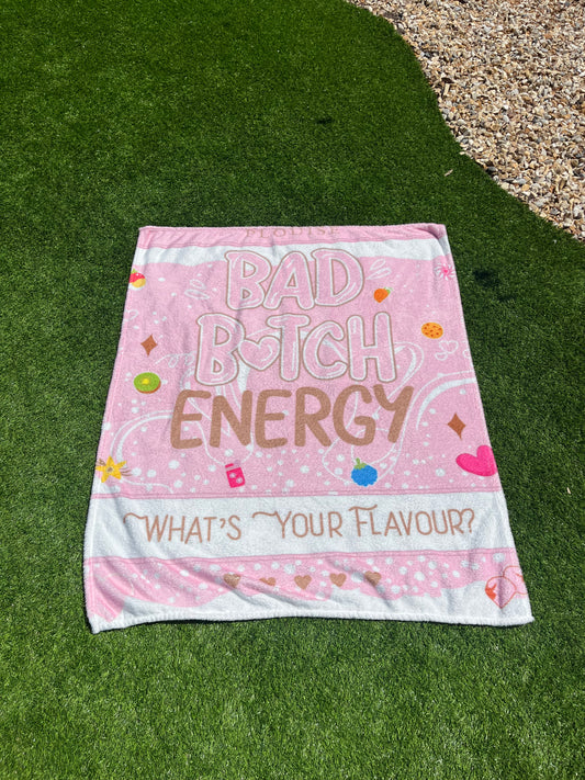 P.Louise fleece blanket: