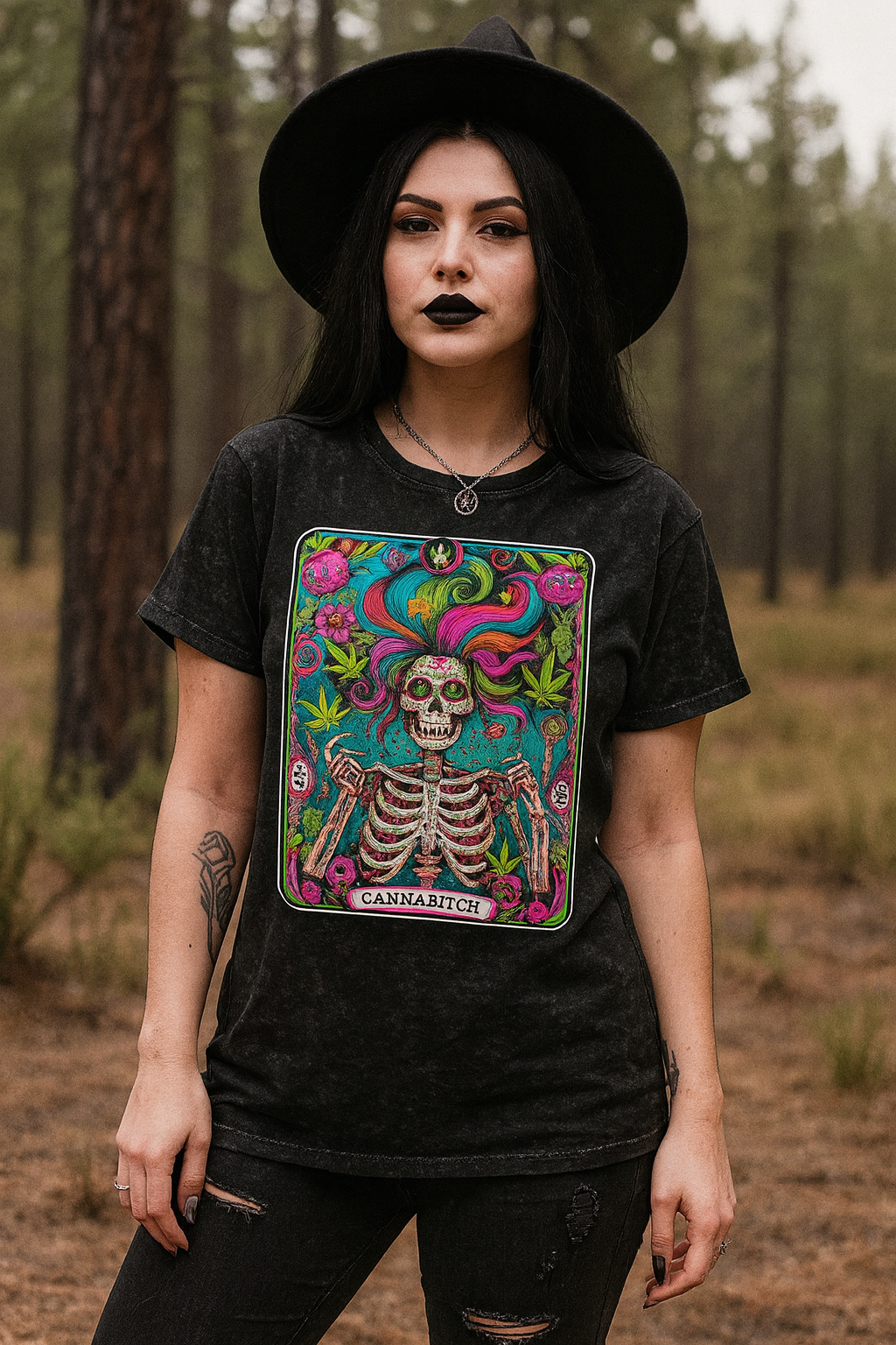 Cannabitch” Graphic T-Shirt