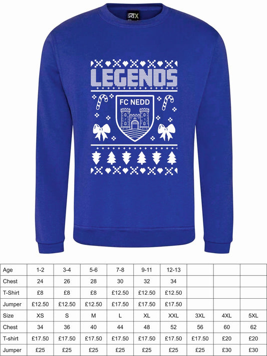 Fc Nedd legends 🎄 TEAM CHRISTMAS JUMPERS ARE HERE! 🎄