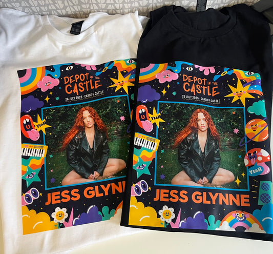 Jess Glynne “Depot in the Castle” 2025 T-Shirt – Cardiff Castle Exclusive