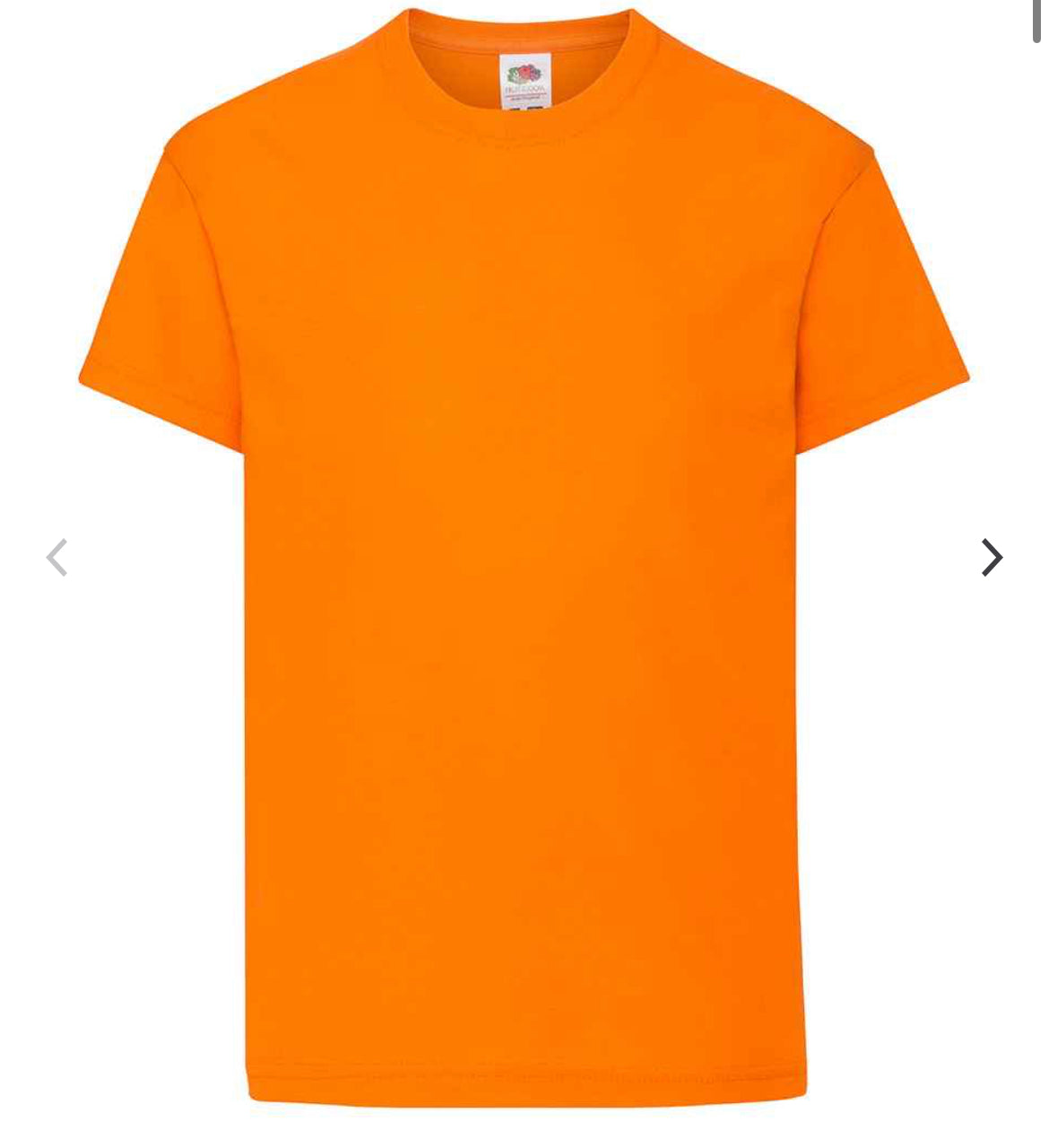 Fruit of the Loom Kids Original T-Shirt – SS12B
