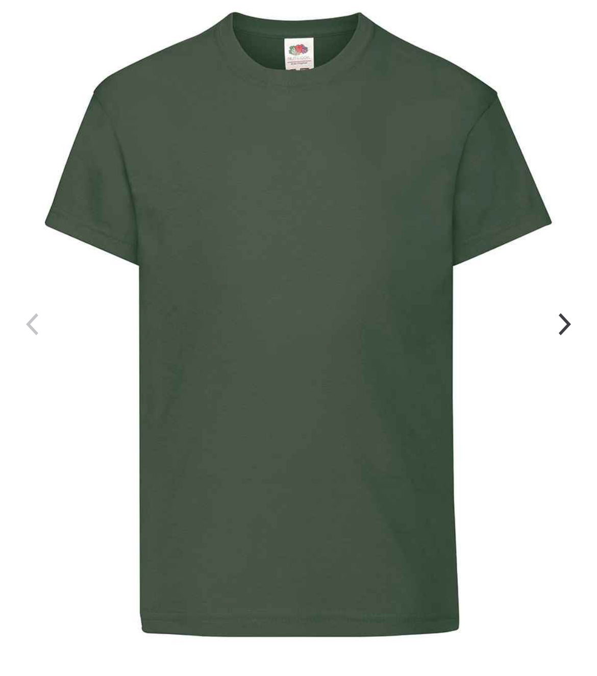 Fruit of the Loom Kids Original T-Shirt – SS12B