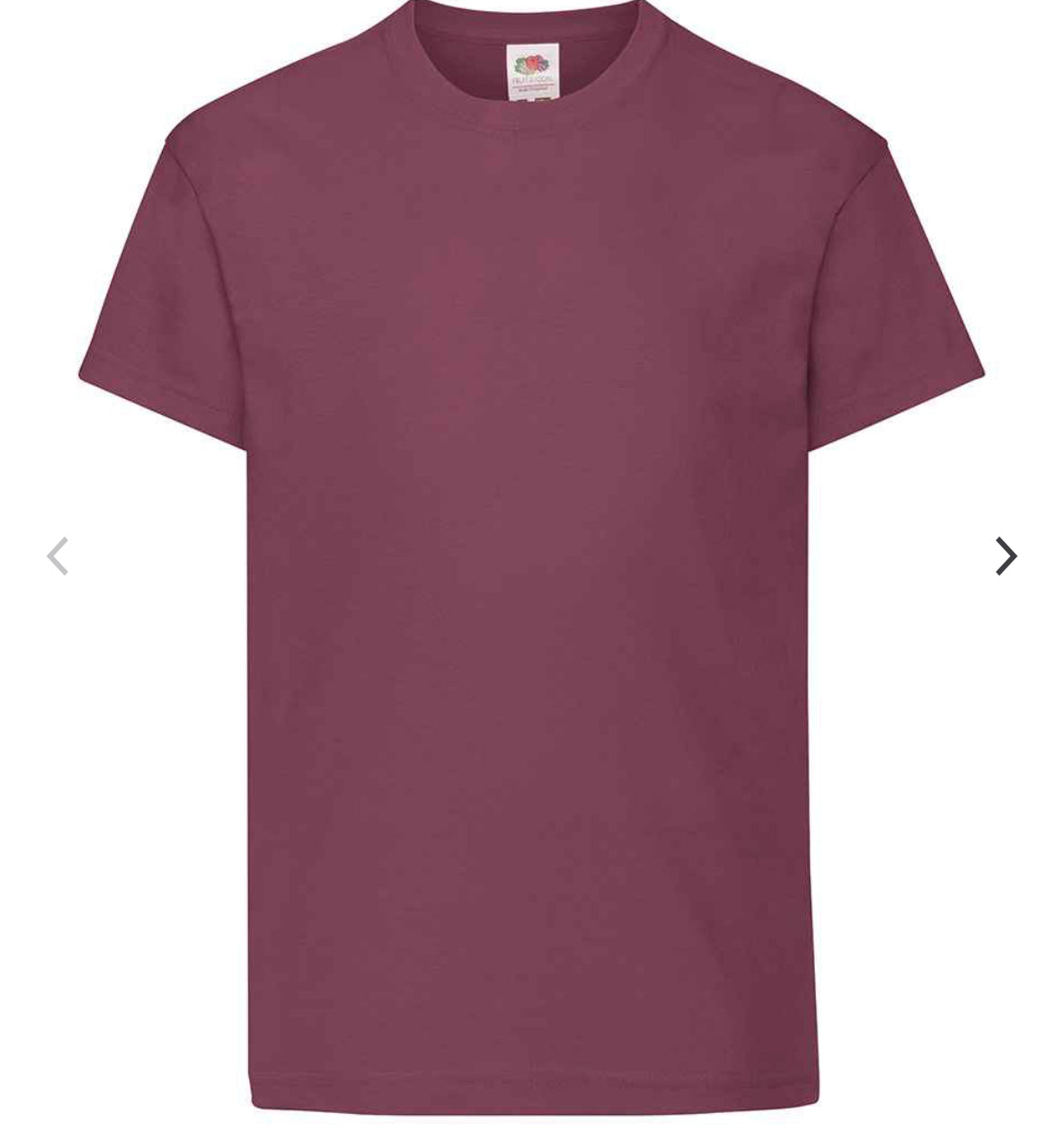 Fruit of the Loom Kids Original T-Shirt – SS12B