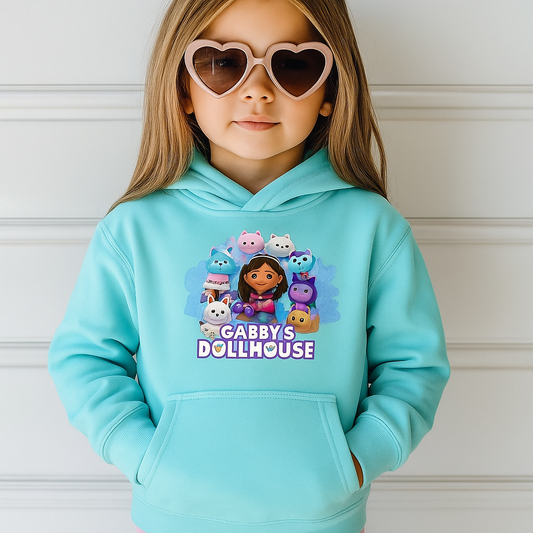 Gabby’s Dollhouse Kids Hoodie