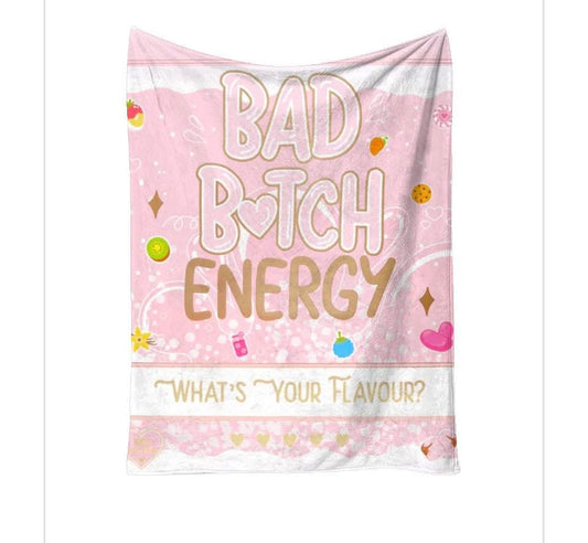 P.Louise fleece blanket: