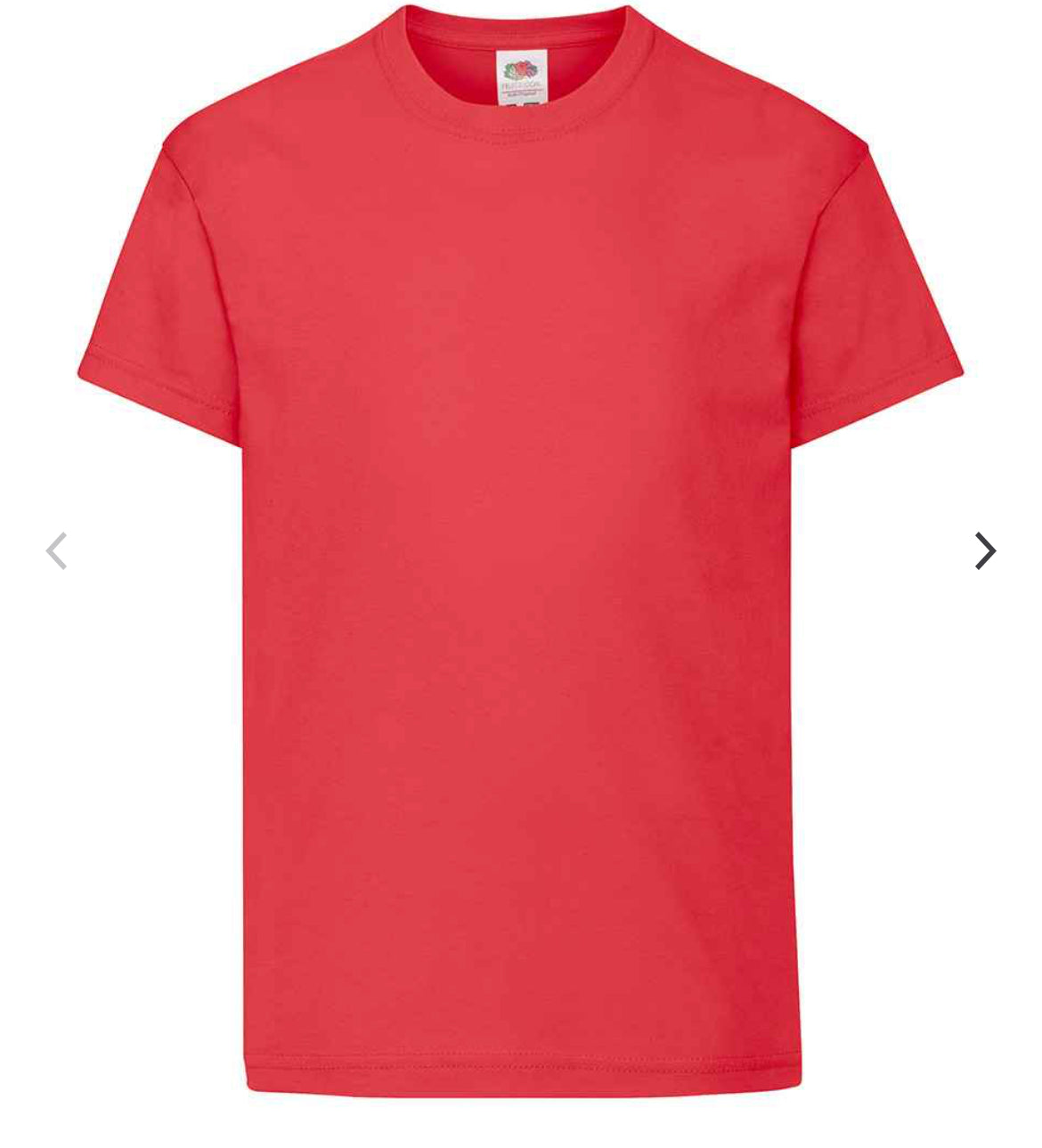 Fruit of the Loom Kids Original T-Shirt – SS12B