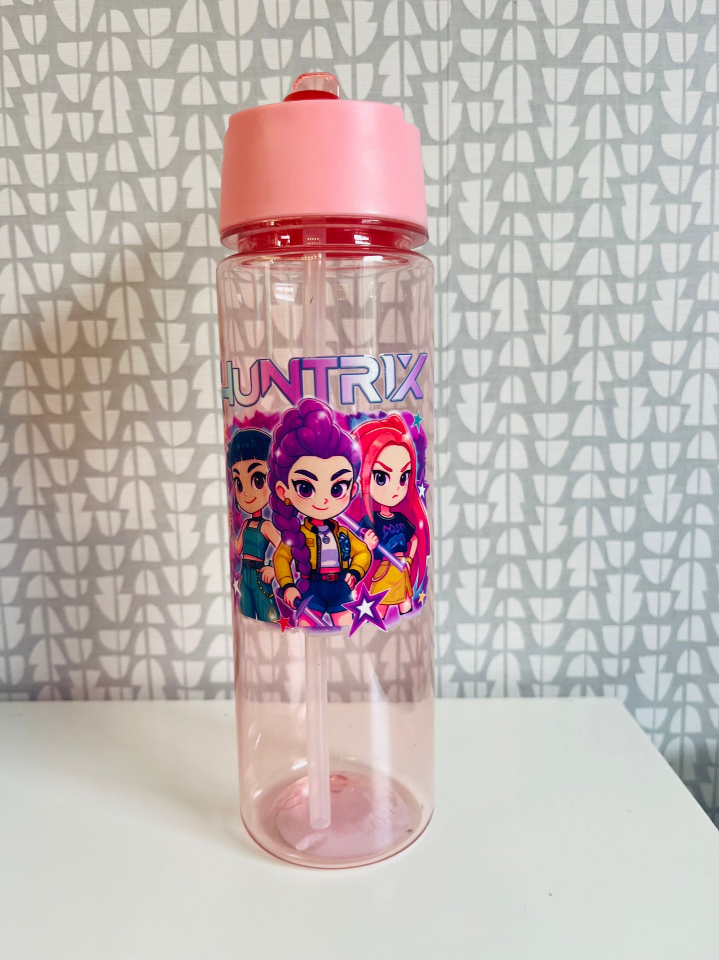 HUNTRIX Character Water Bottle – Personalised Option Available!.