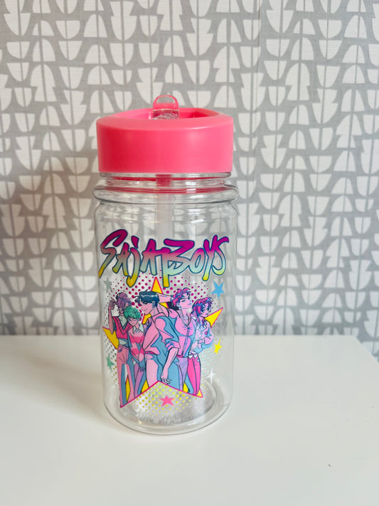 SlayBoys Retro Water Bottle – Sip in Style .
