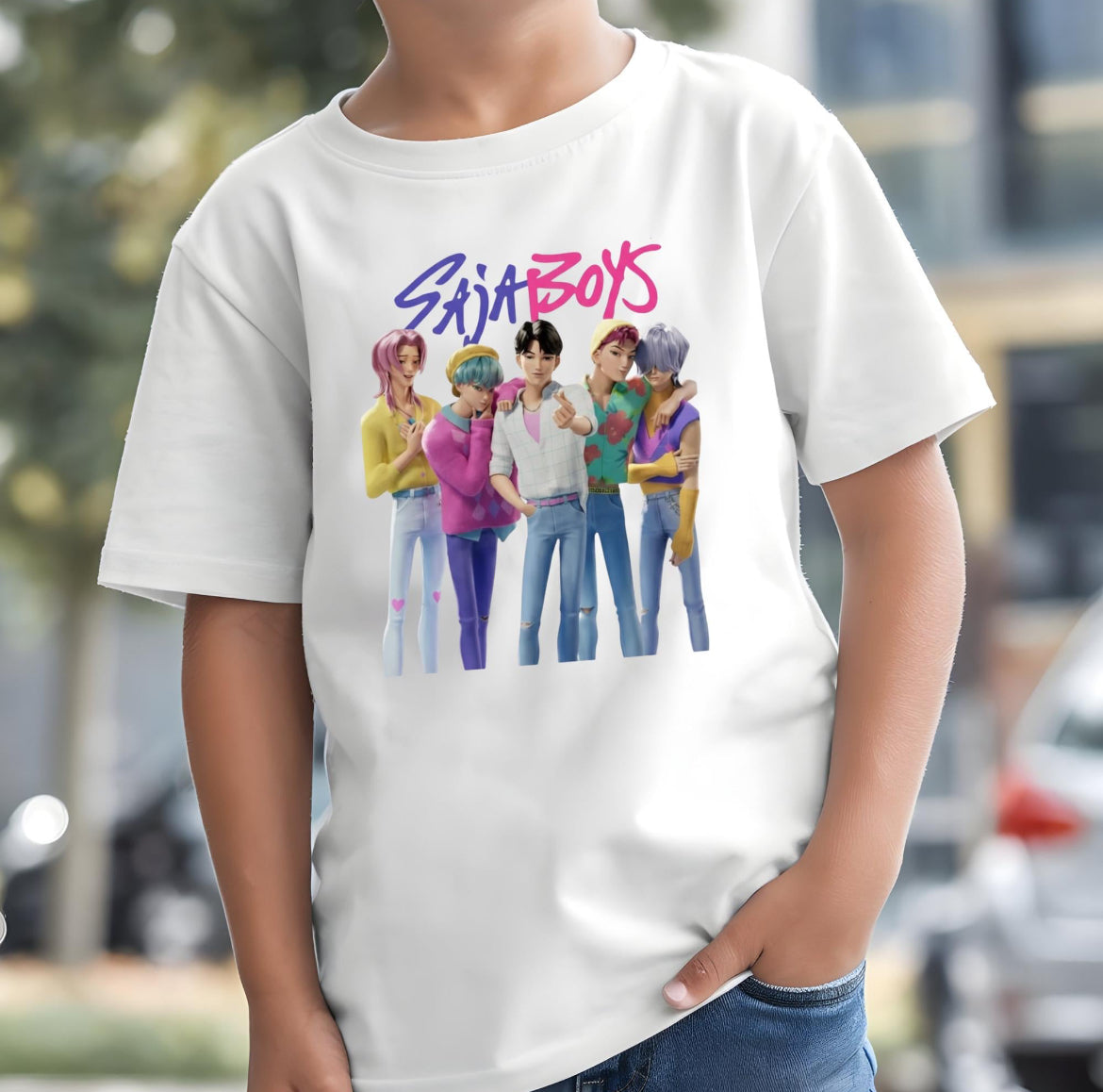 Saja boys Graphic Tee – Bold & Stylish