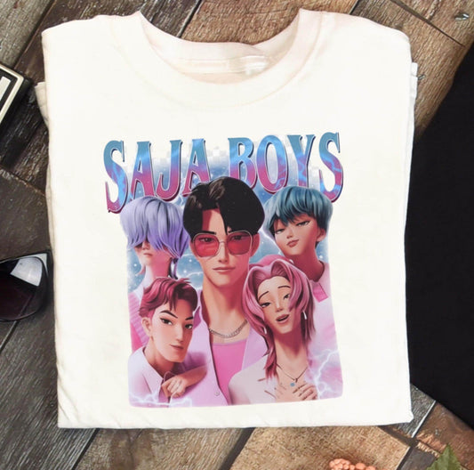 Saja boys Graphic Tee – Bold & Stylish