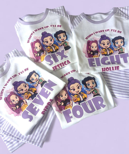 ✨ “When I Wake Up, I’ll Be” Birthday Pyjamas✨