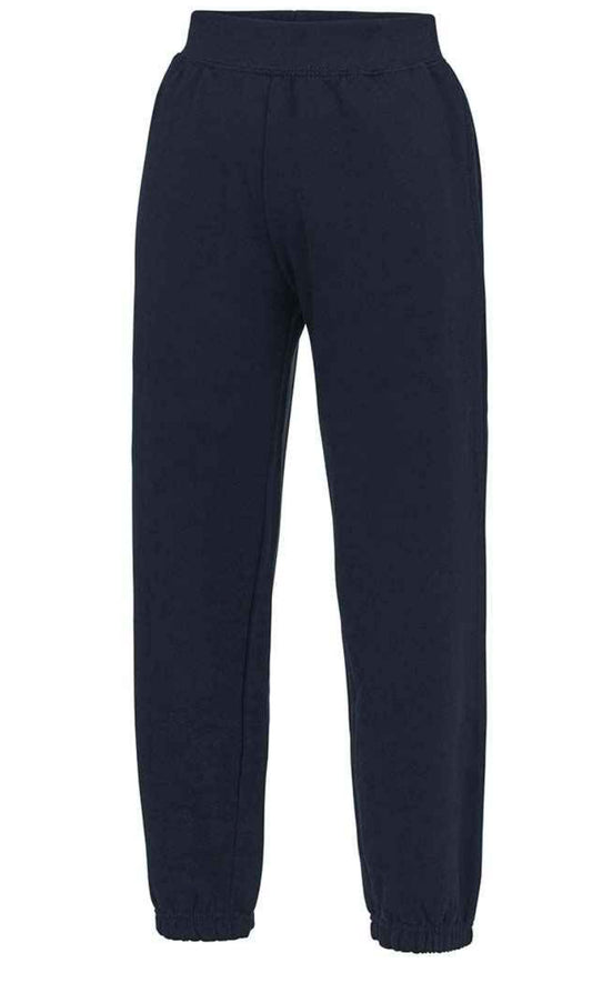 Kids Elasticated Cuffed Joggers – Available in Black, Navy & Grey
