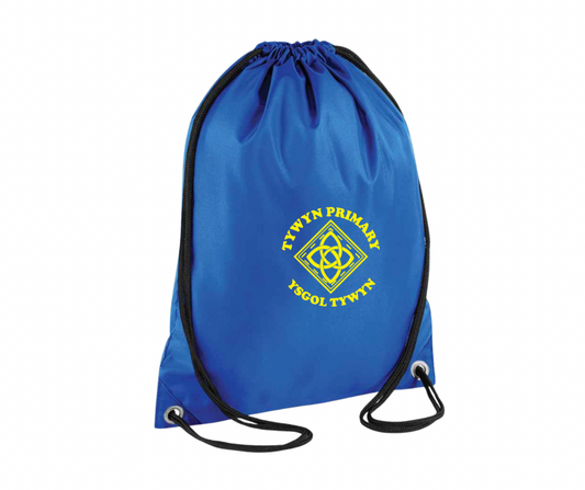 Tywyn Primary School PE Bag – Personalised with Initials