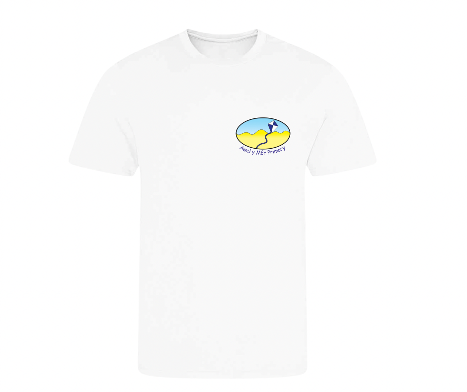 Awel y Môr Primary School T-Shirt – Multiple Colours Available