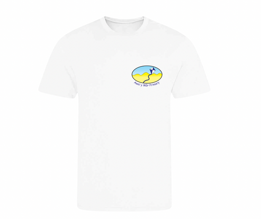 Awel y Môr Primary School T-Shirt – Multiple Colours Available