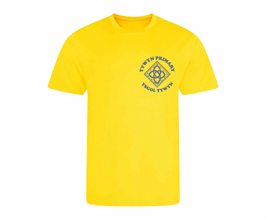 Tywyn Primary School Sports T-Shirt – Multiple Colours Available