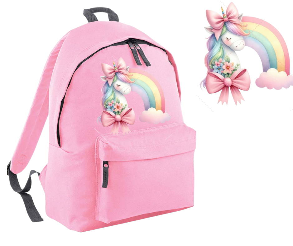 Pink Unicorn & Rainbow Back-to-School Collection – Buy as a Set or Individually