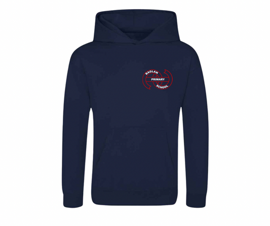 Kids Polyester Sports Hoodie – Baglan Primary School Logo