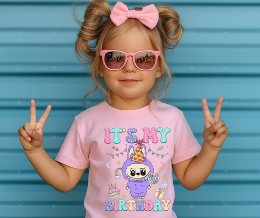 Labubu birthday T shirt