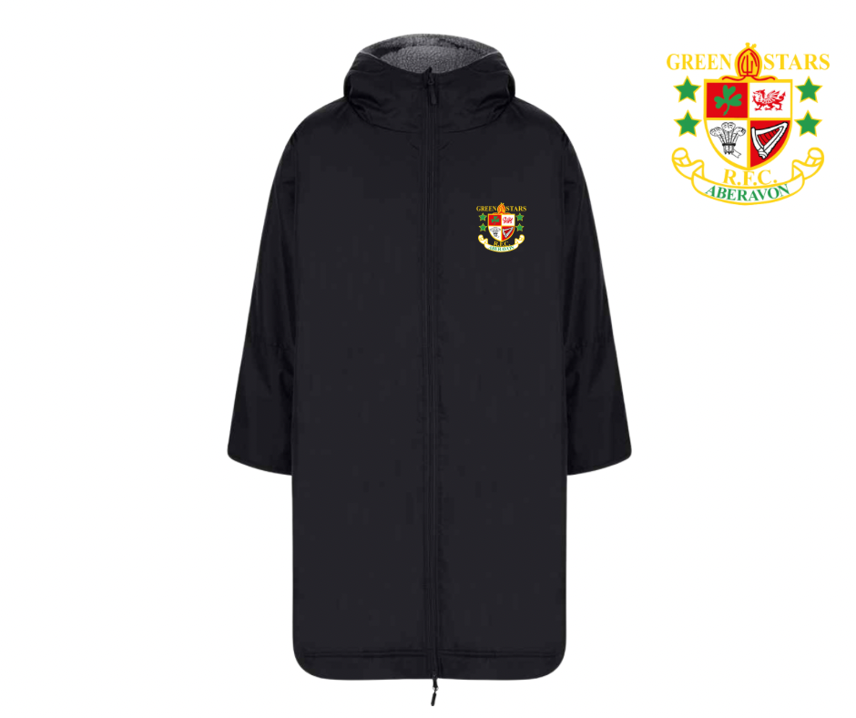 Green Stars RFC Aberavon Dryrobe – DTF Printed
