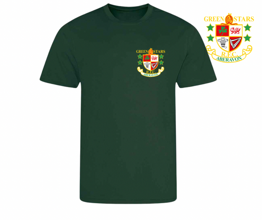 Green Stars RFC Aberavon Sports T-Shirt – DTF Printed