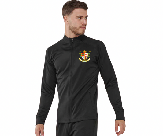 Green Stars RFC Aberavon Sports Zip-Up Jacket – DTF Printed