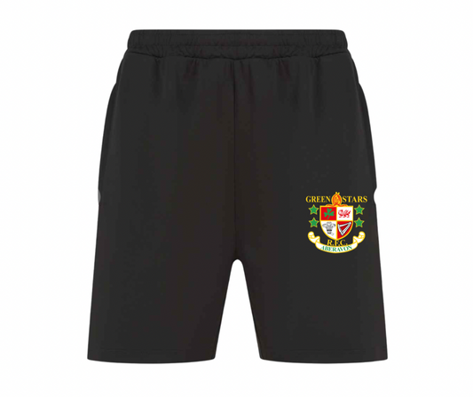 Green Stars RFC Aberavon Sports Shorts – DTF Printed