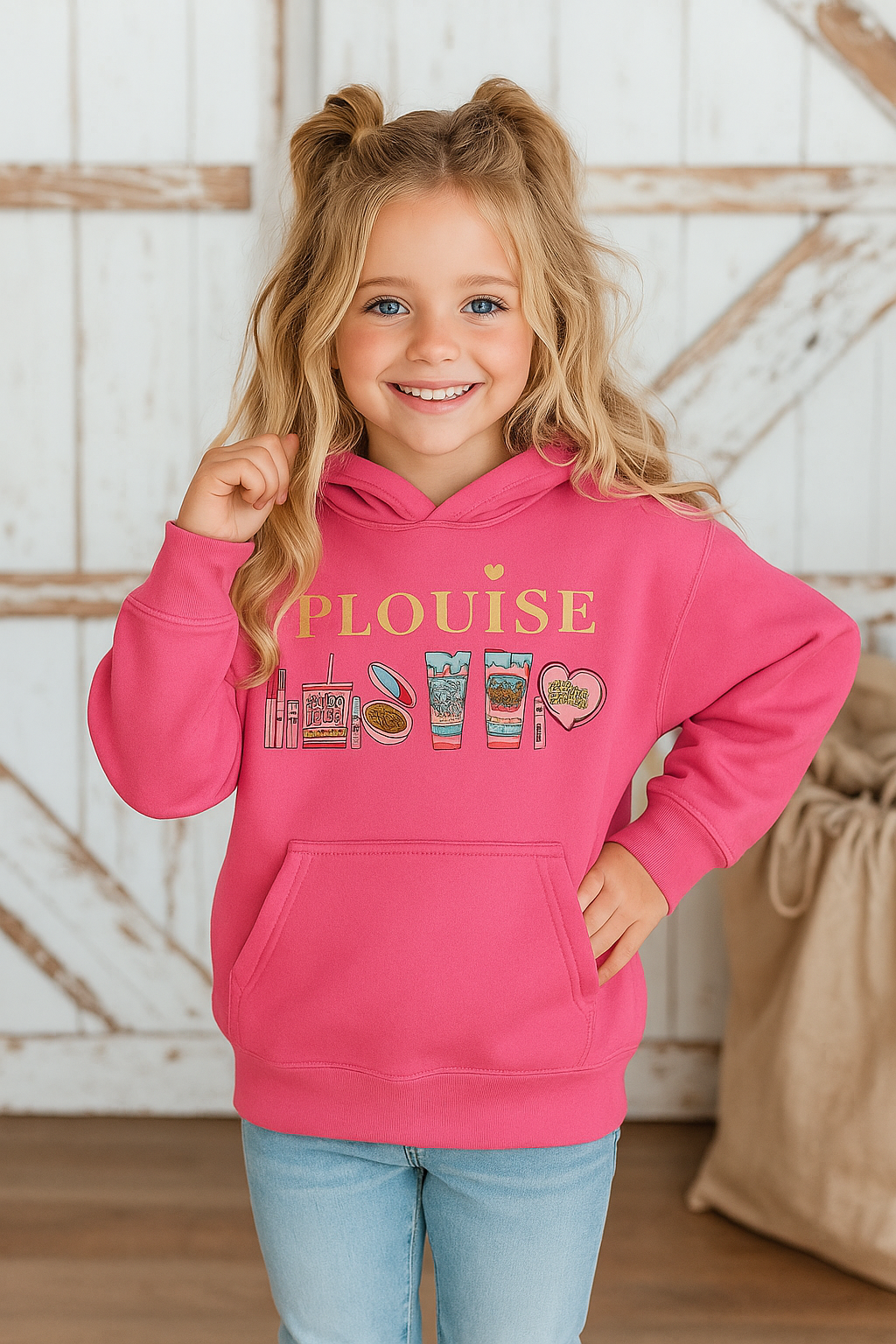 PLOUISE Graphic Hoodie – Multiple Colours 💖✨