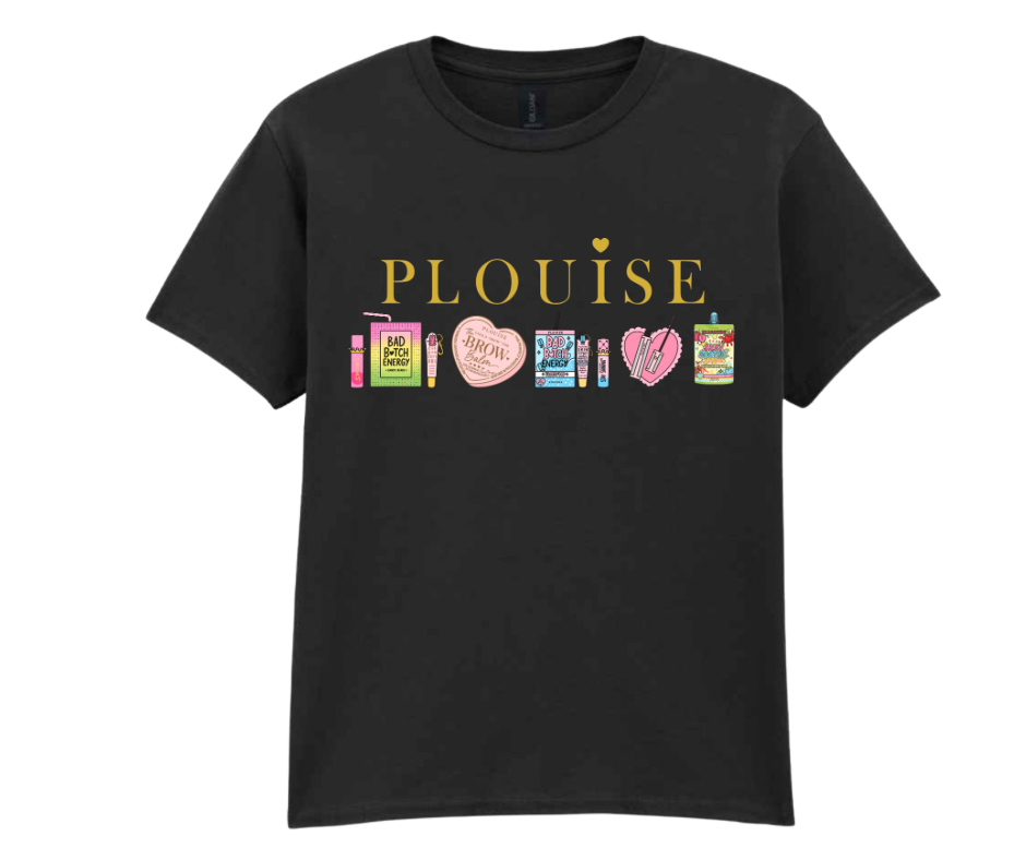 PLOUISE White Graphic T-Shirt ✨