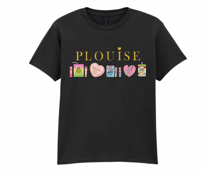 PLOUISE White Graphic T-Shirt ✨