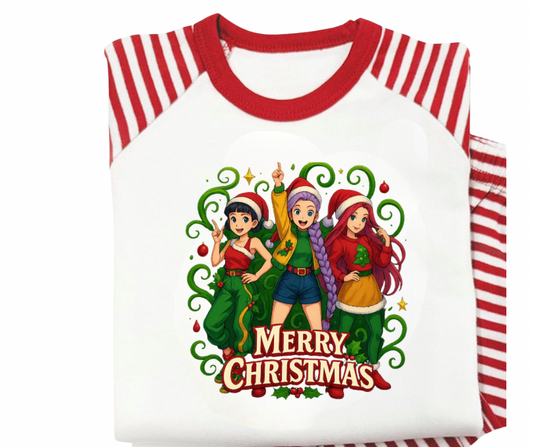 Huntrix Christmas pyjamas