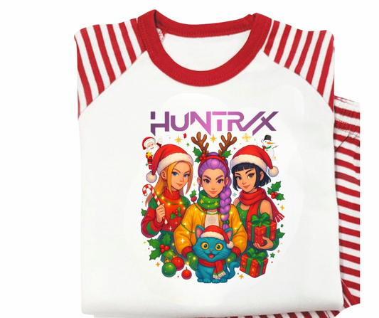 Huntrix Christmas pyjamas