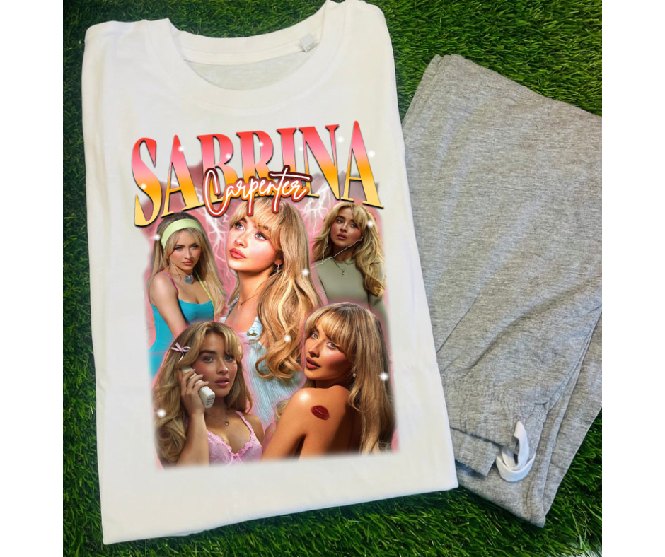 Sabrina Carpenter Pink Pyjama Set 💖🎤