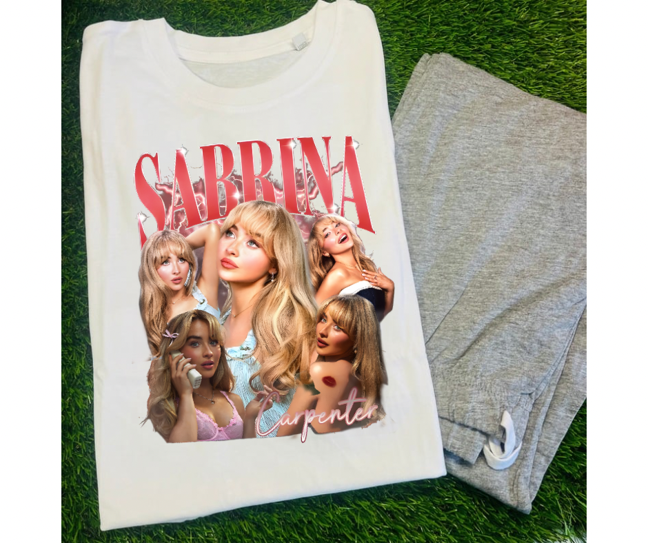 Sabrina Carpenter Pink Pyjama Set 💖🎤